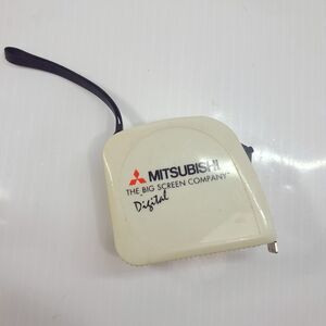 Vintage Mitsubishi Digital tape measure Big Screen pocket advertising promo